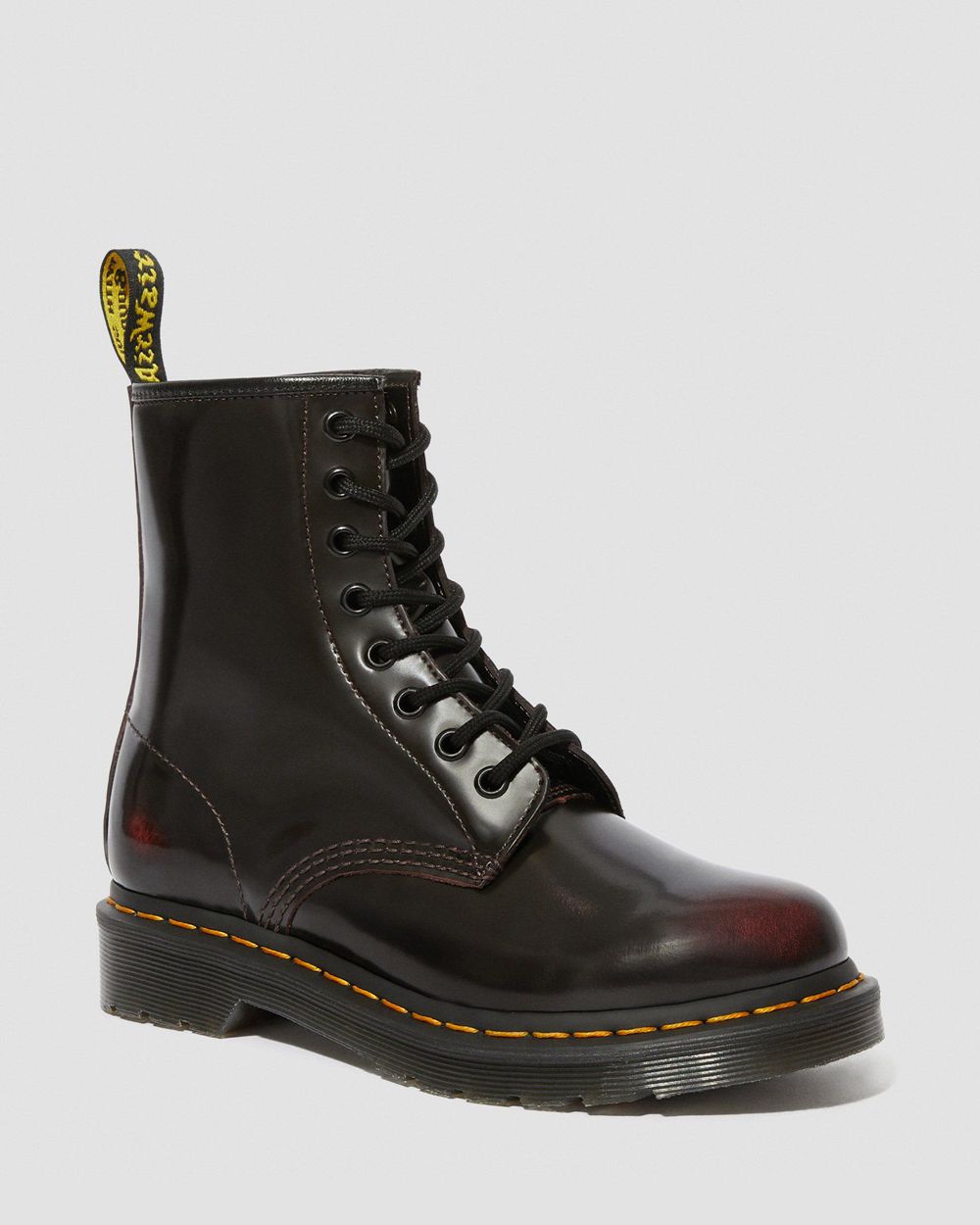 Dr Martens 1460 Arcadia Kožené Šnurovacie Topánky Damske ( Červené ) SK 143-UJGQMZ